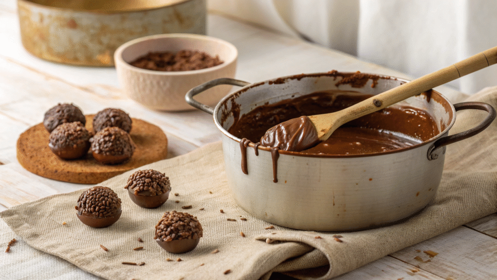 in a cozy sunlit kitchen a vintage saucepan marr (1)